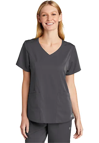 Wonder Wink WW4268 WonderWink Women's Premiere F Pewter front view