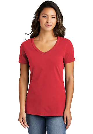 Port & Company LPC099V Ladies Beach Wash Garm Poppy front view