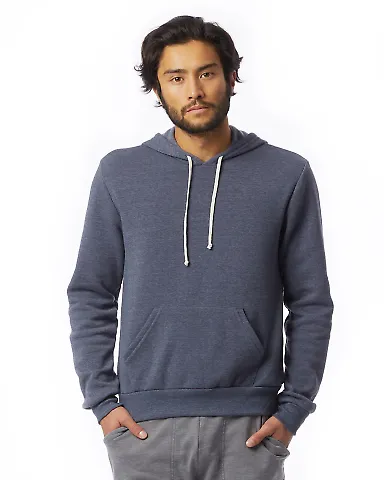 Alternative Apparel 9595F2 Pullover Hoodie ECO TRUE NAVY front view