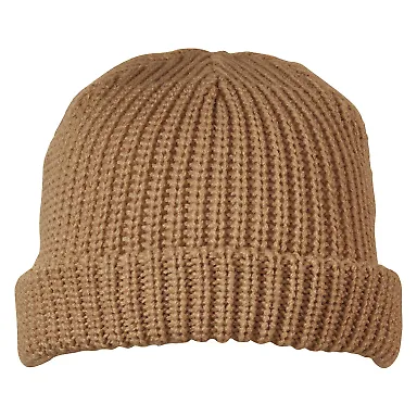 Big Accessories BA698 Dock Beanie OLD GOLD front view