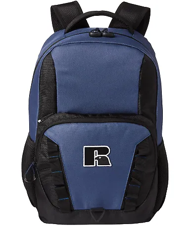 Russel Athletic UB83UEA Lay-Up Backpack NAVY front view