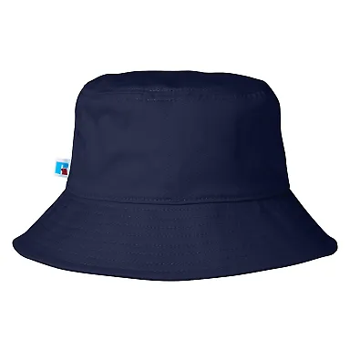 Russel Athletic UB88UHU Core Bucket Hat NAVY front view
