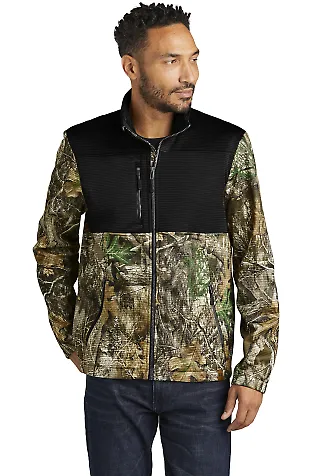 Russell Outdoor RU601 s Realtree Atlas Colorblock DpBlk/RTEd front view