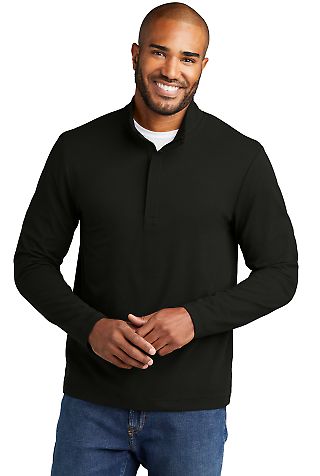 Port Authority Clothing K829 Port Authority Fairwa in Deepblack front view
