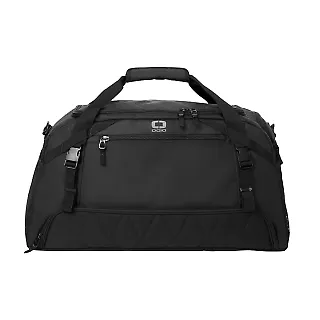Ogio 411099 OGIO Motion Duffel in Blacktop front view