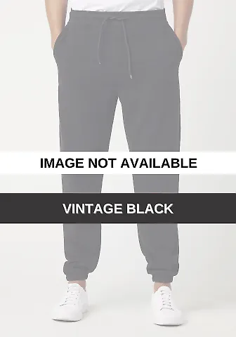Cotton Heritage M7450 Lightweight Sweatpants Vintage Black front view