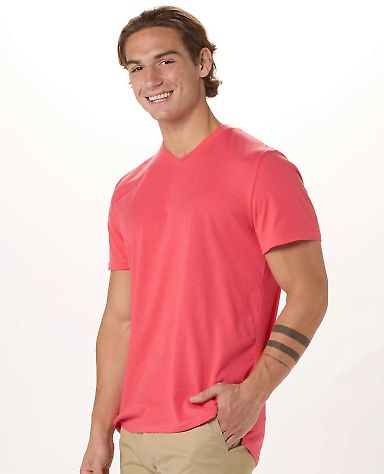 Boxercraft BM2204 High V-Neck T-Shirt in Paradise front view
