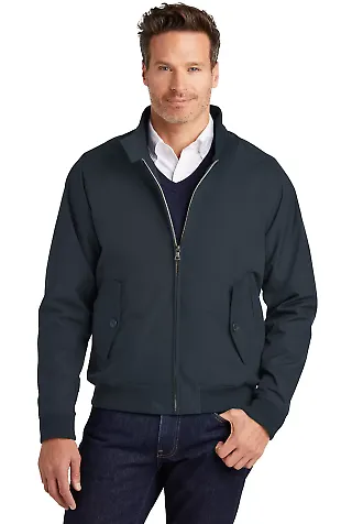 Brooks Brothers BB18604 Bomber Jacket in Nightnavy front view