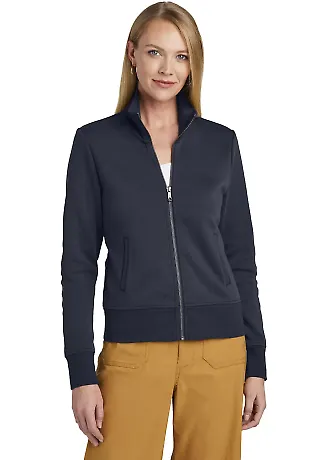 Brooks Brothers BB18211  Women's Double-Knit Full- in Nightnavy front view