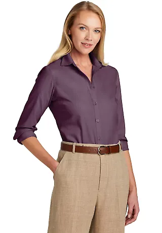 Brooks Brothers BB18003  Women's Wrinkle-Free Stre in Nblr/vport front view