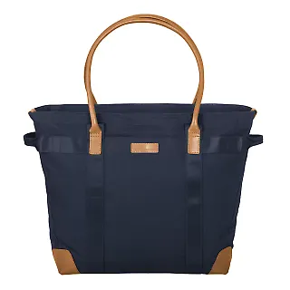 Brooks Brothers BB18840  Wells Laptop Tote in Navyblazer front view