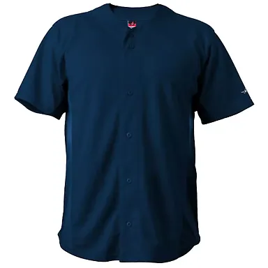 Alleson Athletic 566BFJ Crush Full Button Baseball in Navy front view