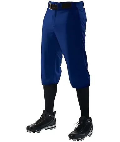 Alleson Athletic 655PKN Crush Knicker Pants in Royal front view