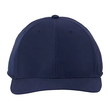 Atlantis Headwear REFE Sustainable Recy Feel Cap in Navy front view