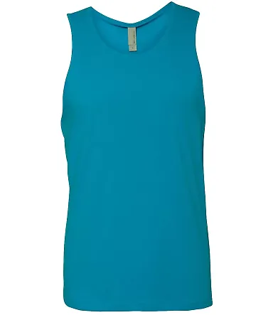 Next Level 3633 Men's Jersey Tank TURQUOISE front view