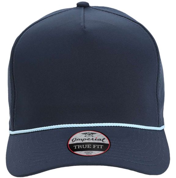 Imperial 5054 The Wrightson Cap in Navy/ light blue