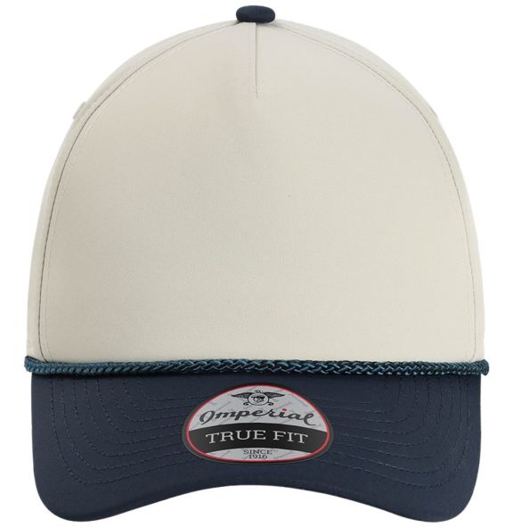 Imperial 5054 The Wrightson Cap in Putty/ navy/ navy