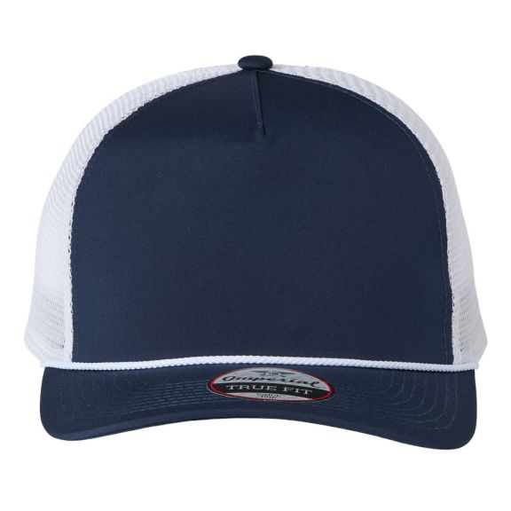 Imperial 5055 The Rabble Rouser Cap in Navy/ white/ white