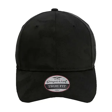 Imperial 4062 The Oglethorpe Tonal Camo Cap in Black front view