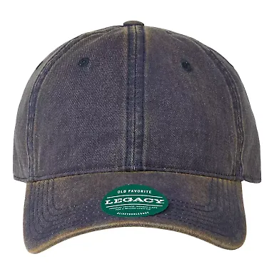 Legacy OFAST Old Favorite Solid Twill Cap in Navy front view