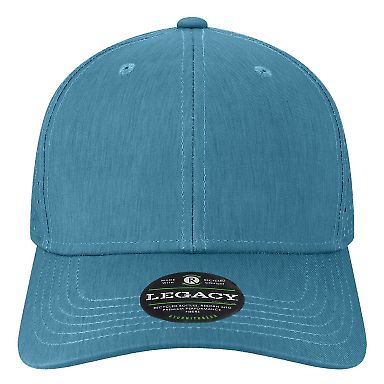 Legacy REMPA Reclaim Mid-Pro Adjustable Cap in Eco marine blue front view