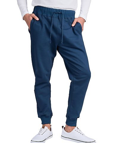 US Blanks US8831 Unisex Made in USA Sweatpant in Navy blue front view