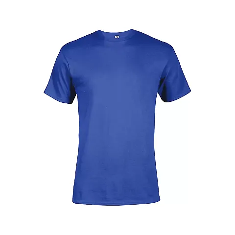 Delta Apparel 19500 Unisex Adult Short Sleeve 5.5  in Royal front view
