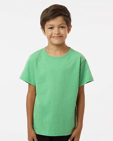 Kastlfel 2015 Youth RecycledSoft™ T-Shirt in Green front view