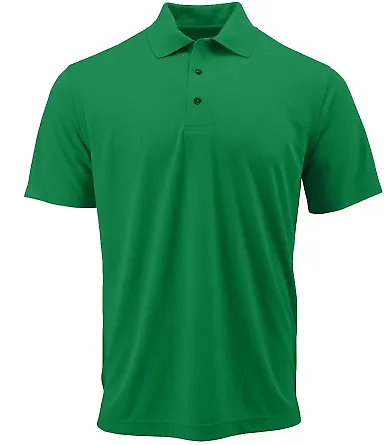 Paragon 100 Saratoga Performance Mini Mesh Polo in Kelly front view