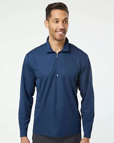 Paragon 350 Malibu Performance Quarter-Zip Pullove in Deep navy front view