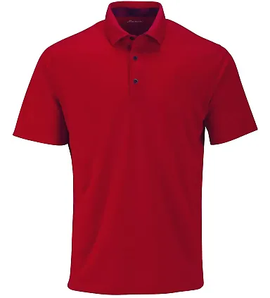 Paragon 150 Memphis Sueded Polo in Red front view