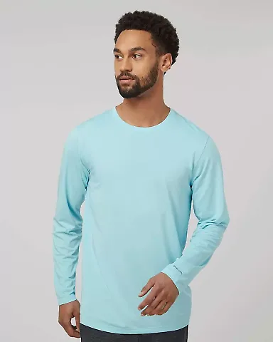 Paragon 222 Aruba Extreme Performance Long Sleeve  in Aqua blue front view