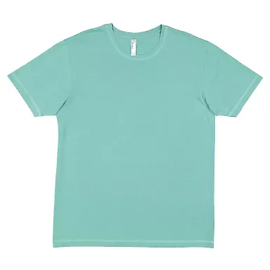 LA T 6902 Adult Vintage Wash T-Shirt in Washed saltwater front view