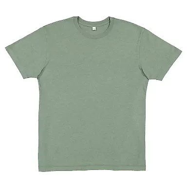 LA T 6902 Adult Vintage Wash T-Shirt in Washed basil front view
