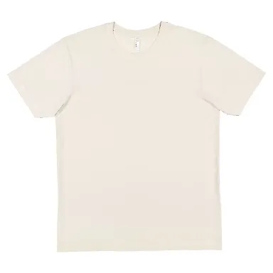 LA T 6902 Adult Vintage Wash T-Shirt in Washed natural front view