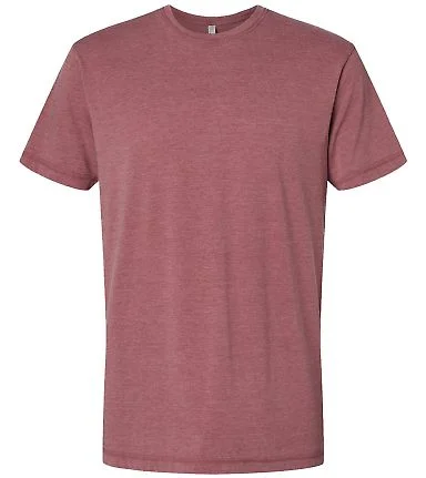 LA T 6902 Adult Vintage Wash T-Shirt in Washed rouge front view