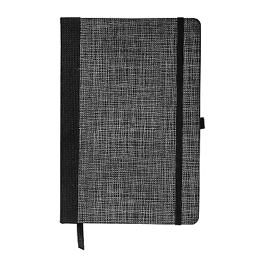 Promo Goods  NB178 Tonal Non-Woven Journal in Black front view