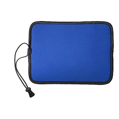 Promo Goods  LT-3041 Neoprene Roll-Up Tech Case in Blue front view