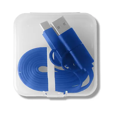Promo Goods  IT180 XL Multi Charging Cable In Stor in Reflex blue front view
