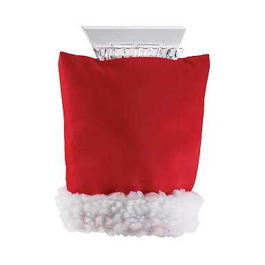 Promo Goods  IS200 Ice Scraper Hand Mitten in Red front view
