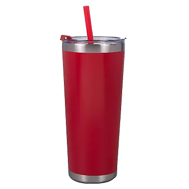 Promo Goods  MG401 20oz All Season Vacuum Tumbler in Red front view