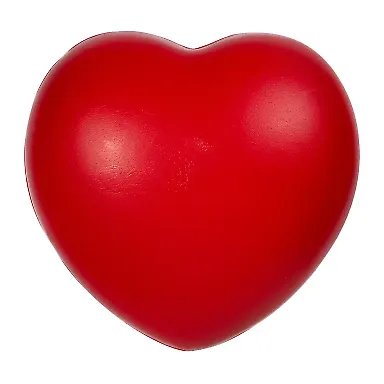 Promo Goods  PL-0724 Heart Super Squish Stress Rel in Red front view