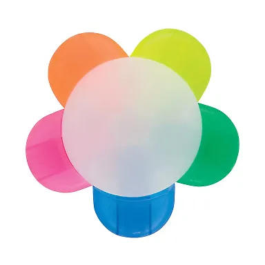 Promo Goods HL126 Flower Highlighter in Frosted clear front view