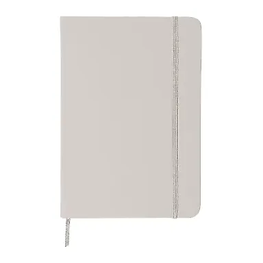 Promo Goods  NB161 Comfort Touch Bound Journal 5 X in White front view
