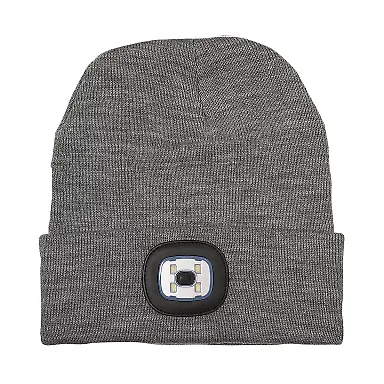 Promo Goods  JL-4148 Led Beanie in Gray front view