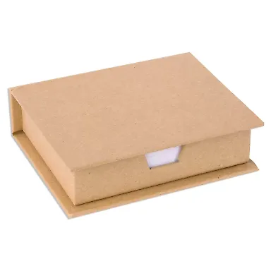 Promo Goods  DA480 Eco-Recycled Sticky Note Memo C in Natural front view