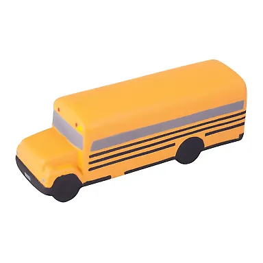 Promo Goods SB966 School Bus Stress Reliever in Athletic gold front view