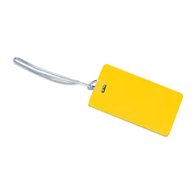 Promo Goods  PL-5385 Hi-Flyer Luggage Tag in Yellow front view