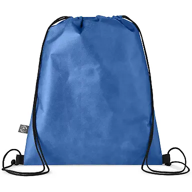 Promo Goods BG118 Conserve Rpet Non-Woven Drawstr in Reflex blue front view