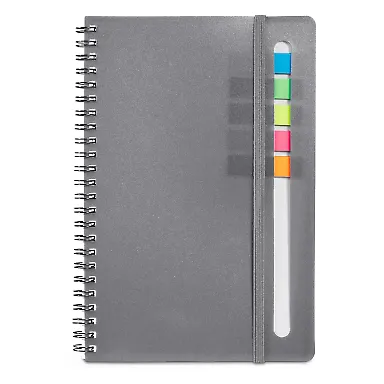 Promo Goods  NB111 Semester Spiral Notebook With S in Gray front view